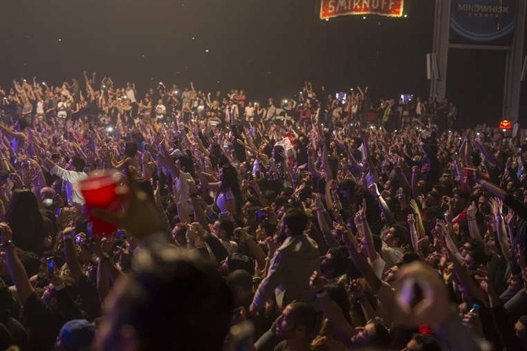 Steve Aoki at Forum De Beyrouth